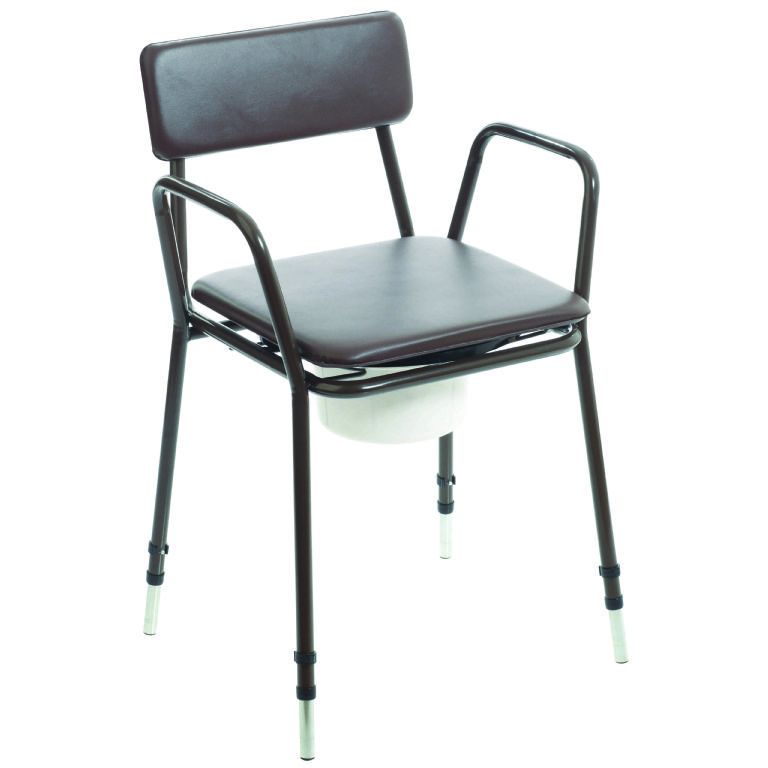 SMT008-Commode with 5 Ltr Bucket Adjustable Height